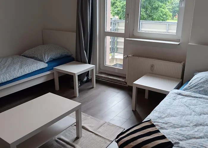 Crew Quartier All-Inclusive Monteurzimmer 3 Schlafzimmer Mit Kueche Und Bad In Merseburg Leuna Apartmán